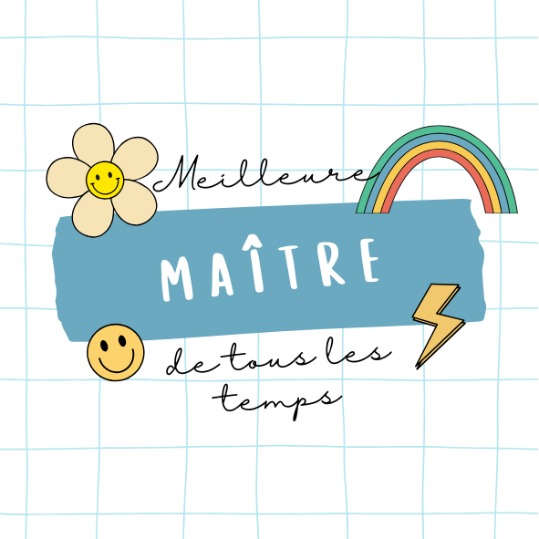 Magnets message - Maître