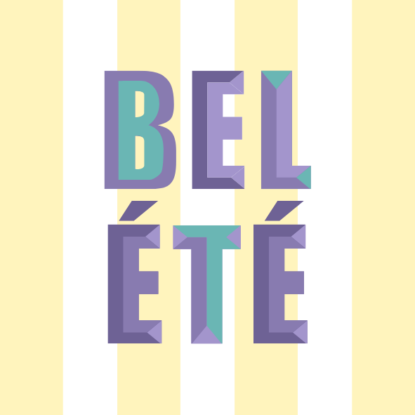 Magnets décoratifs - Eté