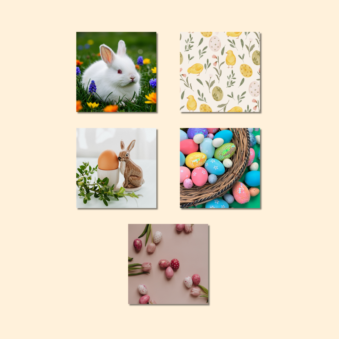 Magnets décoratifs - Pâques