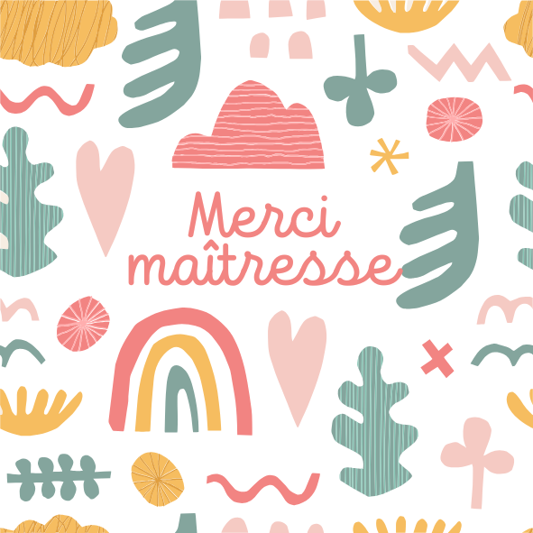 Magnets message - Maîtresse