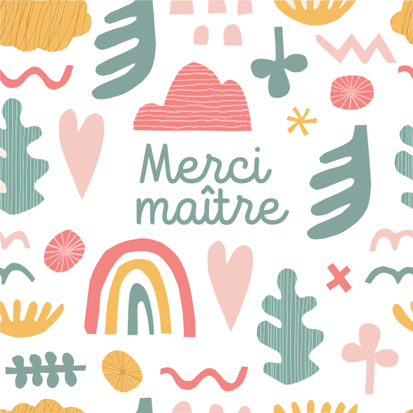 Magnets message - Maître