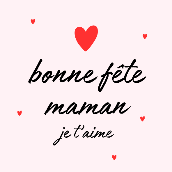 Magnets message - Fête des mères