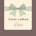 Carte cadeau Keevia
