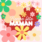 Magnets message - Fête des mères