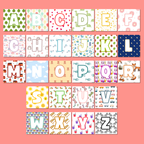 Alphabet – Pack de 26 magnets éducatifs (A à Z)