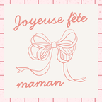 Magnets message - Fête des mères