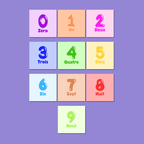 Chiffres – Pack de 10 magnets éducatifs (0 à 9)
