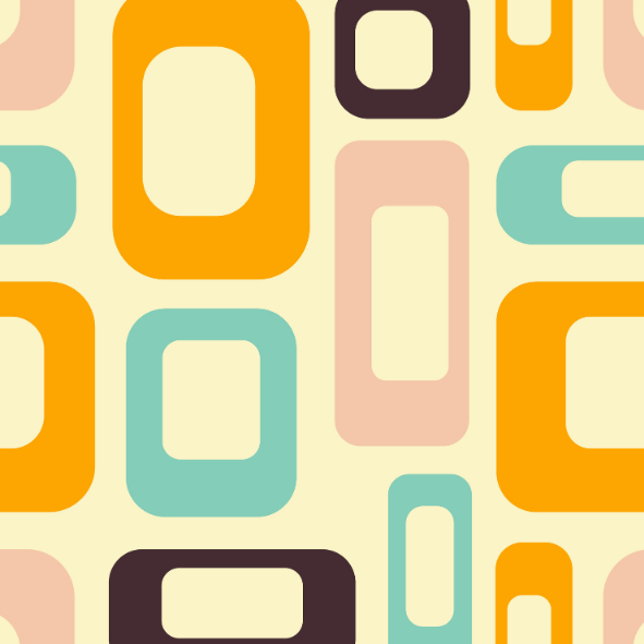 Magnets décoratifs – 70’s Vibes
