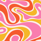 Magnets décoratifs – 70’s Vibes