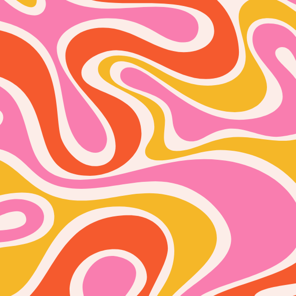 Magnets décoratifs – 70’s Vibes