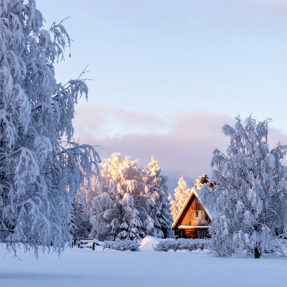 Magnets décoratifs - Hiver