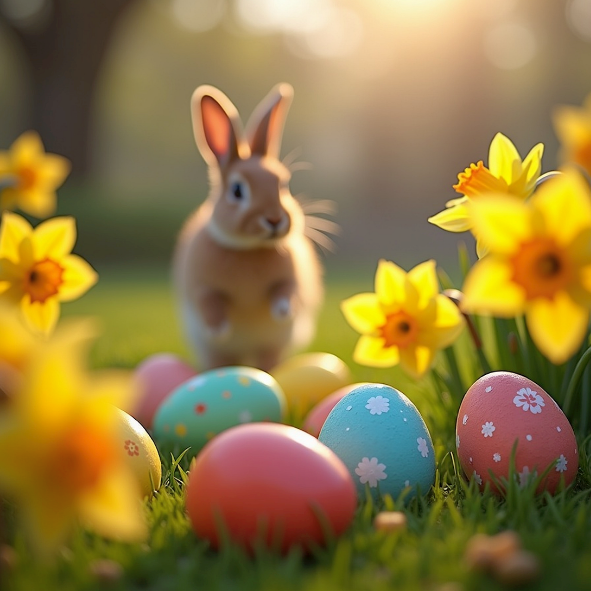 Magnets décoratifs - Pâques